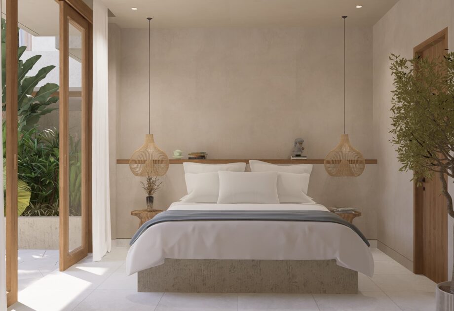 DTJS VILLA 1 Interior bedroom 1 view 1